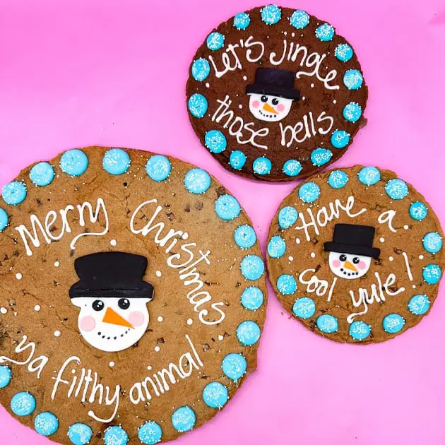 Snowman Cookie Card - Image 3