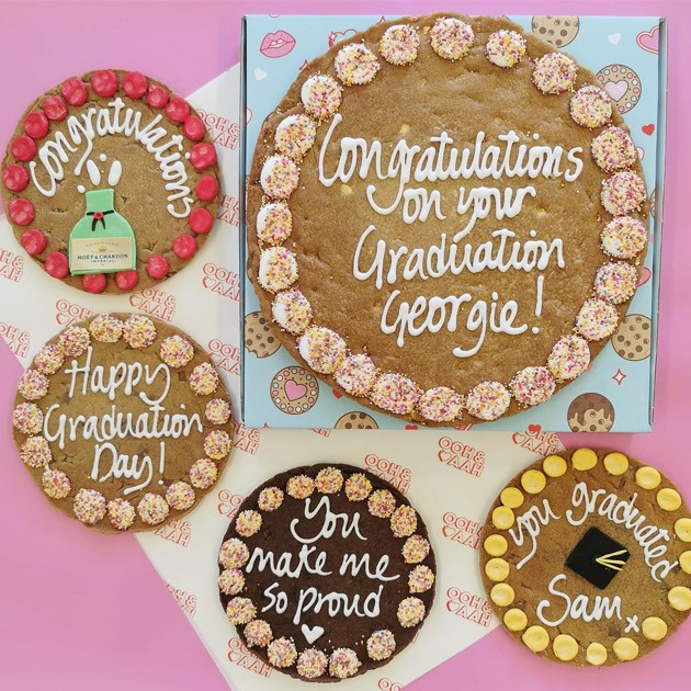 Graduation Giant Chocolate Chip Cookie Card Gallery Image