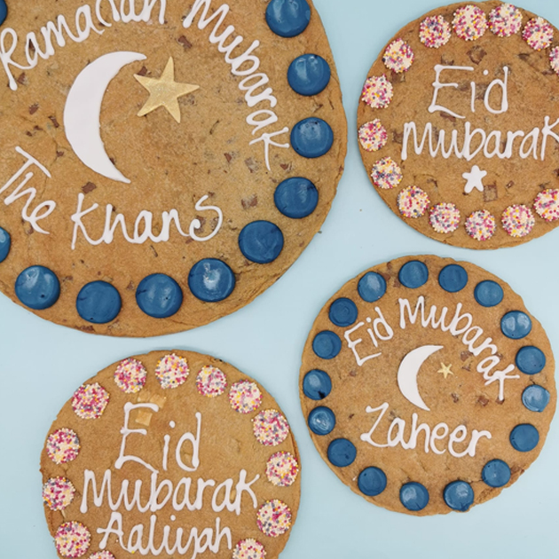 Eid Mubarak Ramadan Cookie Card Gallery Image