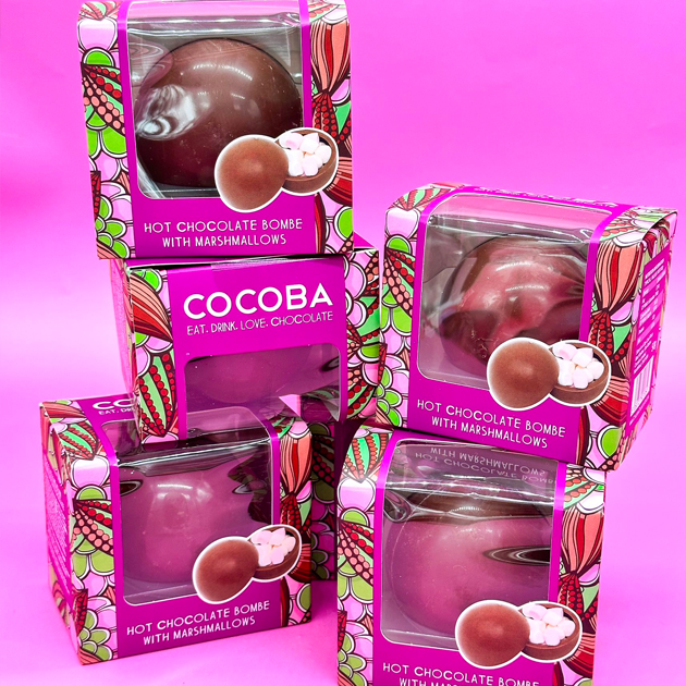 Cocoba Hot Chocolate Bombe In a Box (Single) Gallery Image