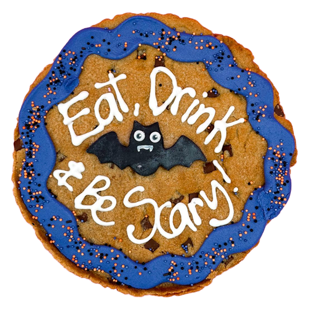 Halloween Bat Cookie Card Gallery Image