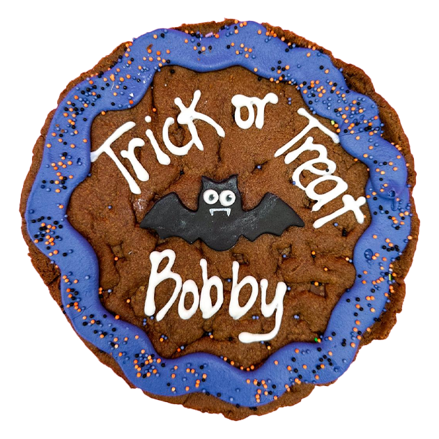 Halloween Bat Cookie Card Featured Image