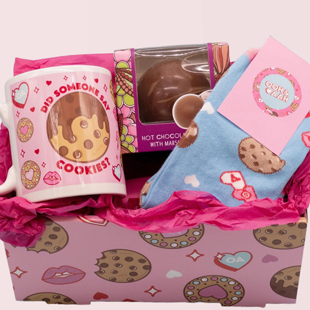 Ooh&Aah Cookies Mug, Sock & Hot Chocolate Bundle Featured Image