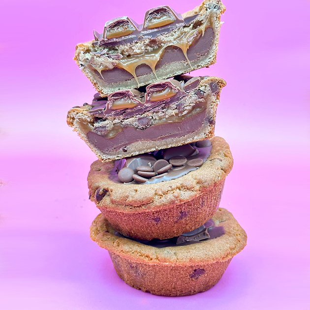 Individual Cookie Pie – Millionaires Milk Choc Caramel Pie Featured Image